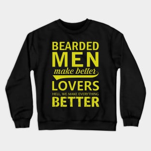 Bearded Men Crewneck Sweatshirt